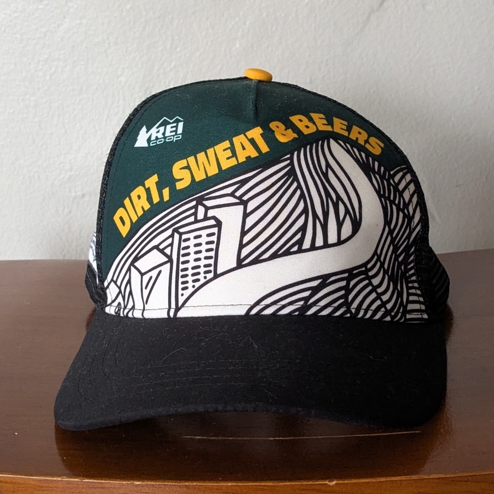 REI Co-op x Salomon Dirt Sweat & Beers Trucker Hat - Like New